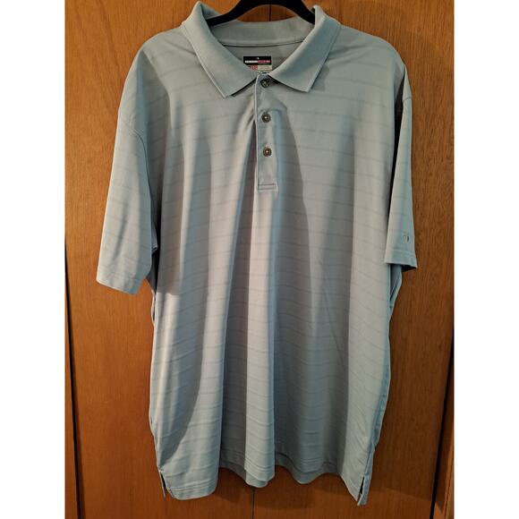 Men's Grand Slam Performance XXL Polo Light Gray Shirt - Picture 1 of 7